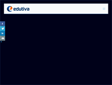 Tablet Screenshot of edutiva.com